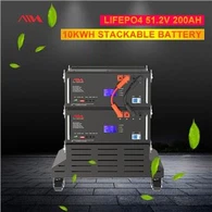 Stabelbar husholdningslithium 51.2v 200ah